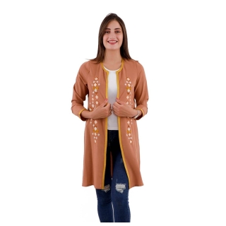 Gilet femme Hinda marron